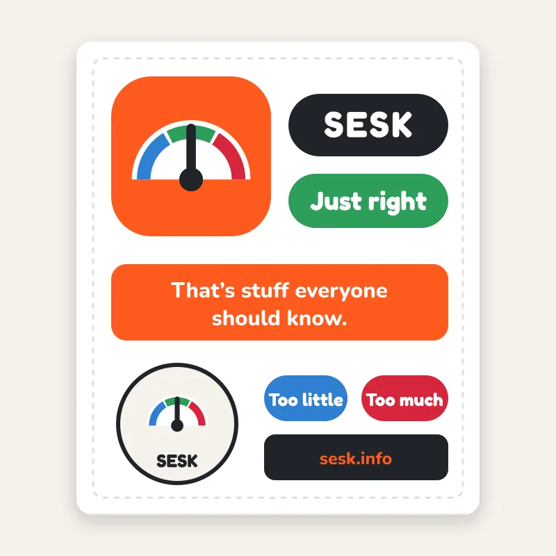 SESK sticker sheet (mock-up)
